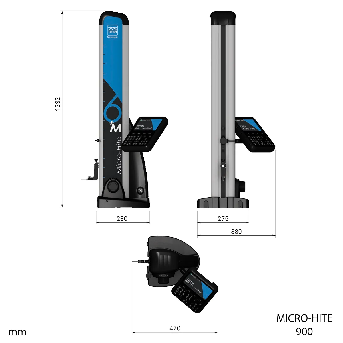 Colonne de mesure 2D MICRO-HITE plus M