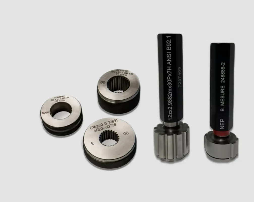 calibre cannelé métrologie calibre de contrôle