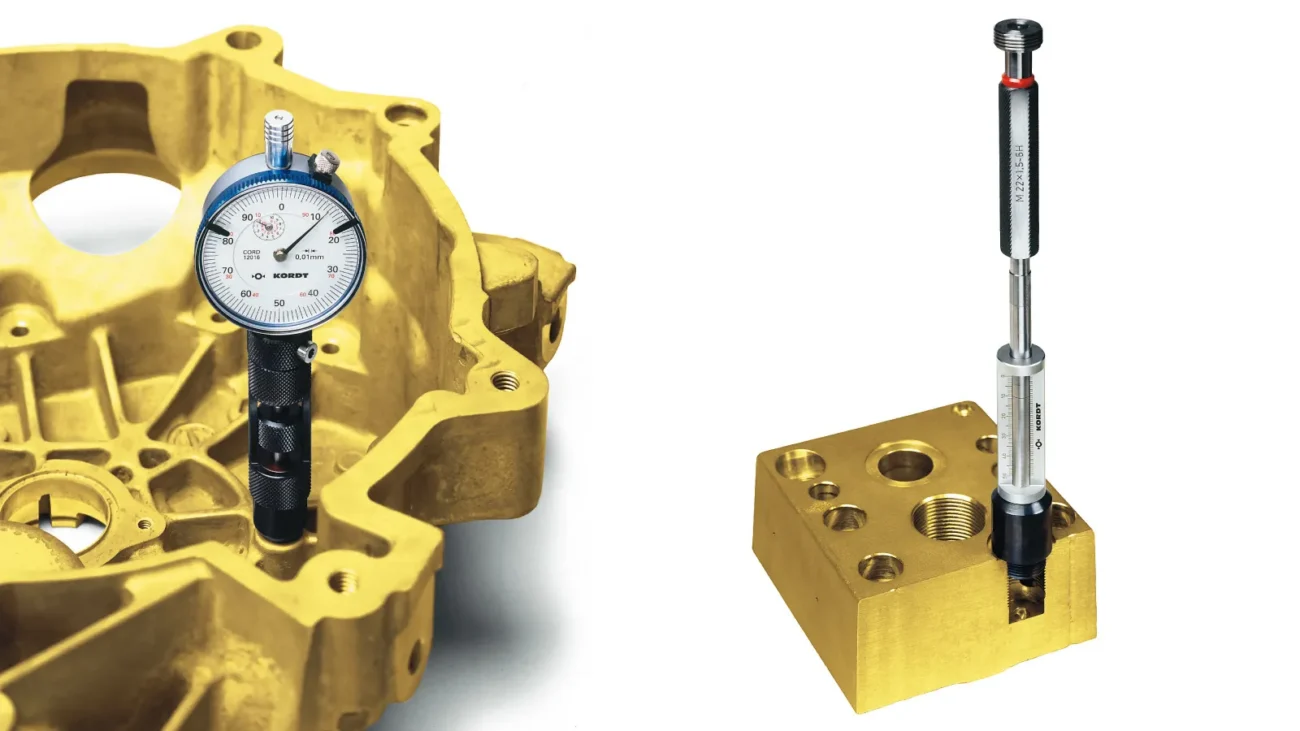 Tampon Go /NO avec jauge de profondeur