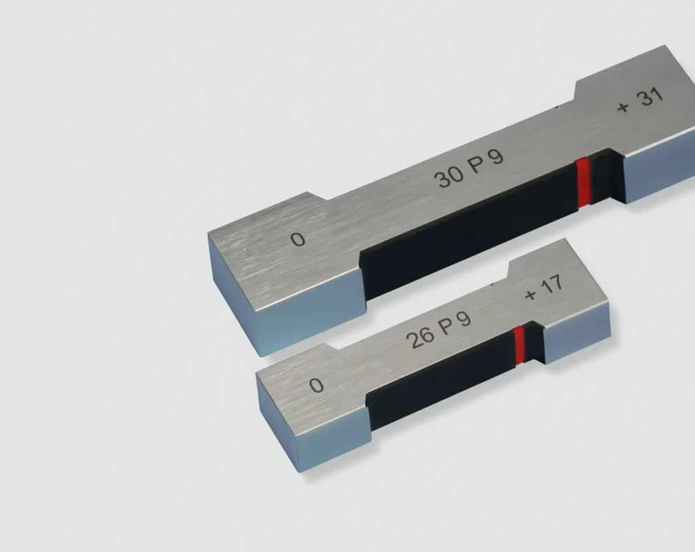 jauge plate simple calibre de contrôle