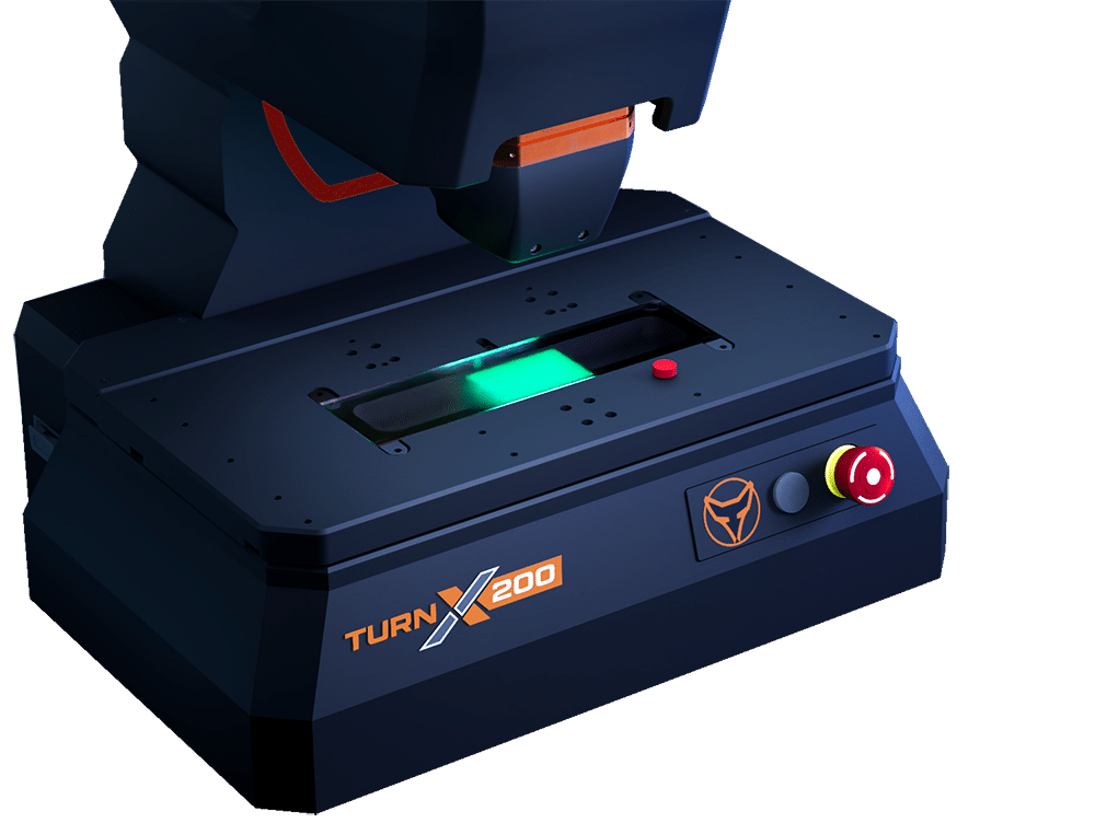 table de mesure de la machines plein champ FOX TurnX200 projecteur de profil numérique